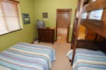 el dorado san felipe rental - second bedroom bunk bed